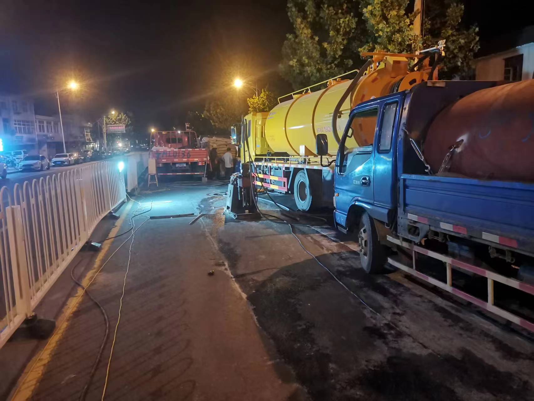 邗江路面压密注浆